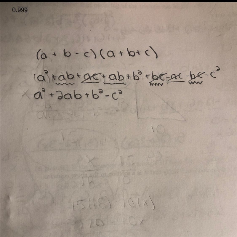 (a + b - c )(a + b + c )-example-1