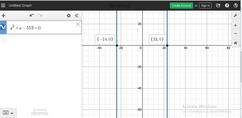 Find two consecutive positive integers whose product is 552.-example-1