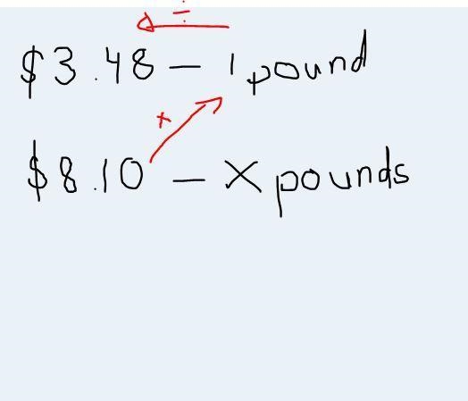 If nicholas spends $8.10 on pixie sticks,then how many pounds did he purchase?-example-1