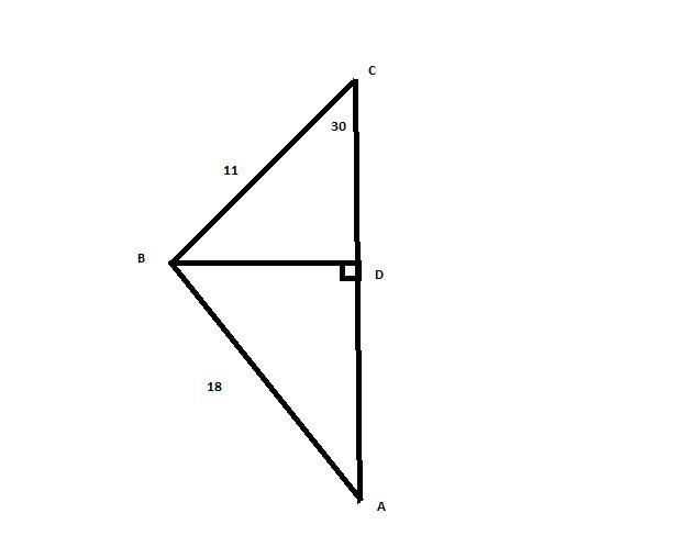 Given the triangle below, what is m triangleA, rounded to the nearest tenth?-example-1