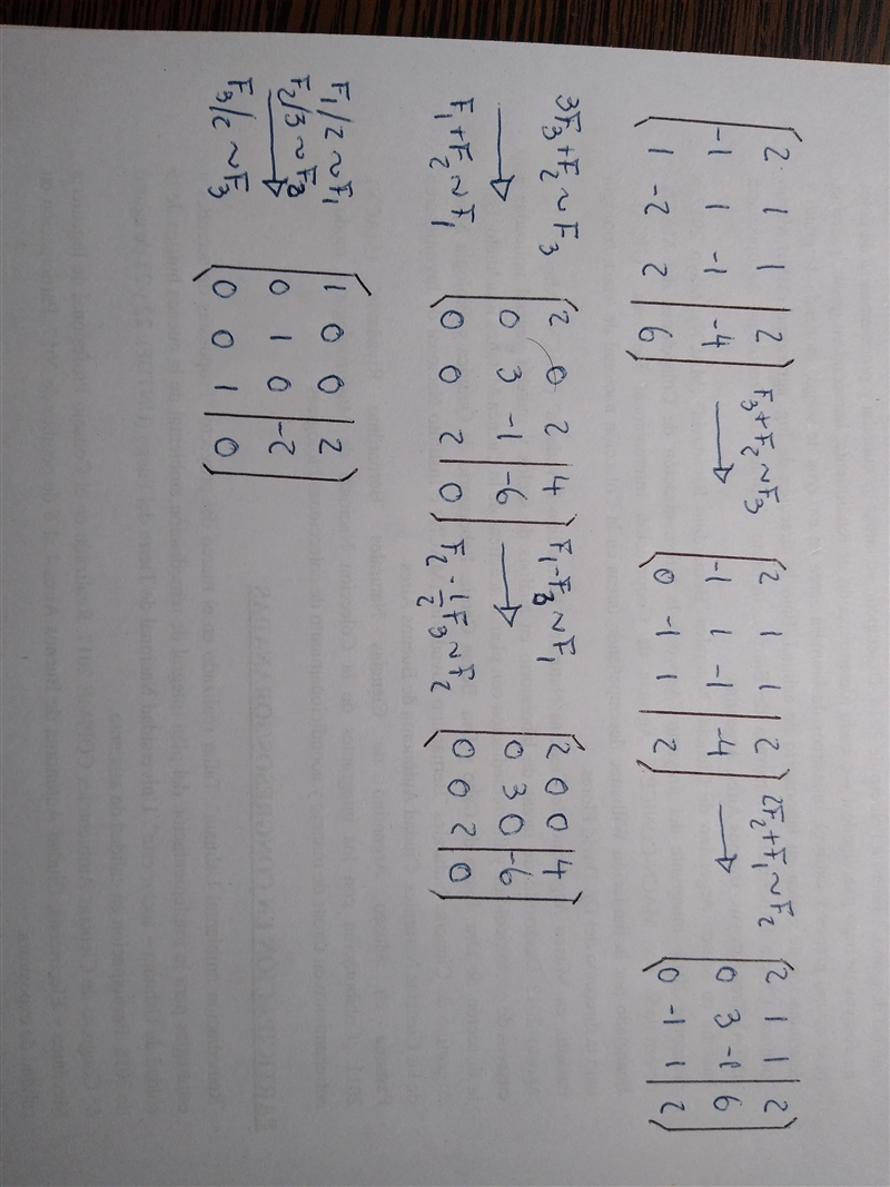 Which matrix represents the solution to the system of equations below?-example-1