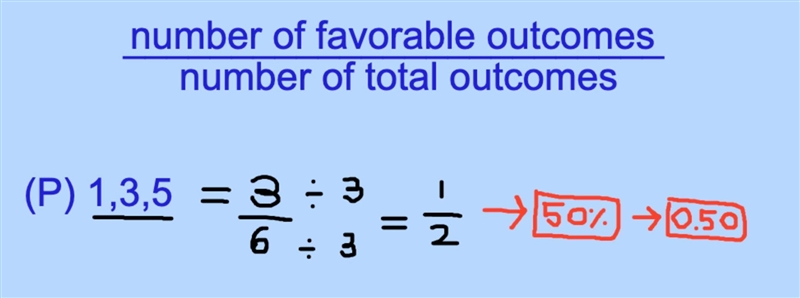 What is the probability of rolling an odd number on one roll of dice-example-1