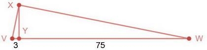 In the diagram below, \overline{XY} XY is an altitude of \triangle VWX△VWX and \overline-example-1