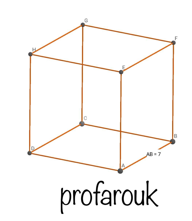 The total surface area of a cube is 294cm^2 work out the volume of the cube-example-1