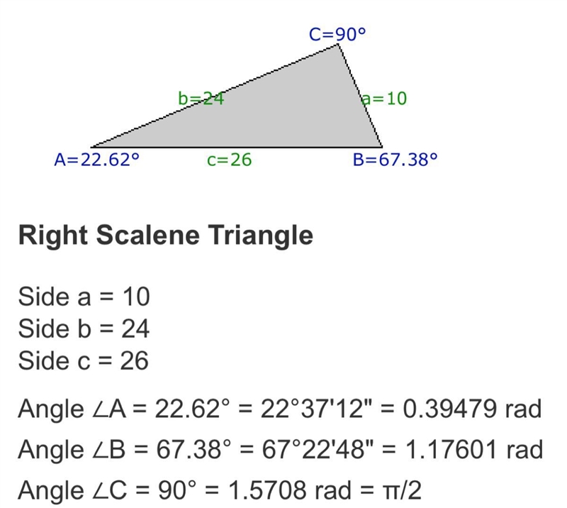 Which set of numbers can represent the side lengths, in centimeters, of a right triangle-example-1