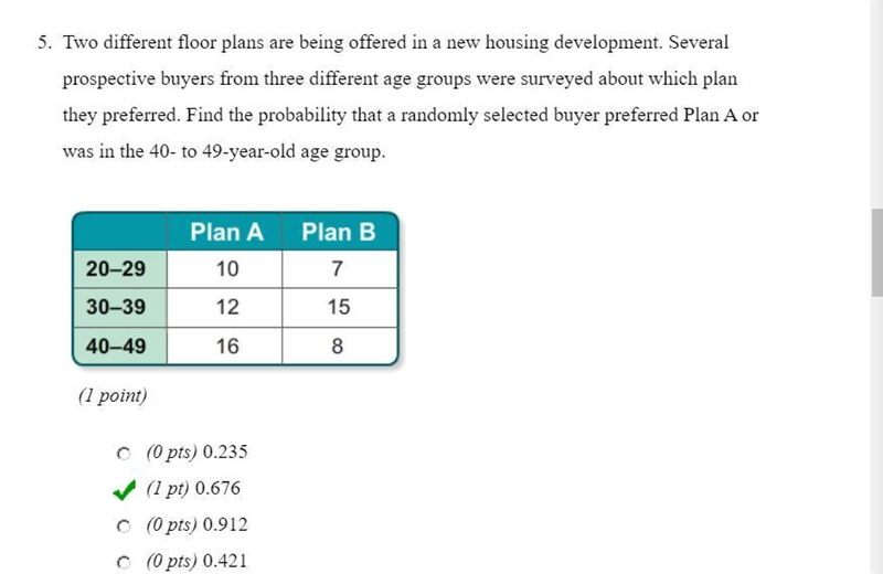 Two different floor plans are being offered in a new housing development. Several-example-1