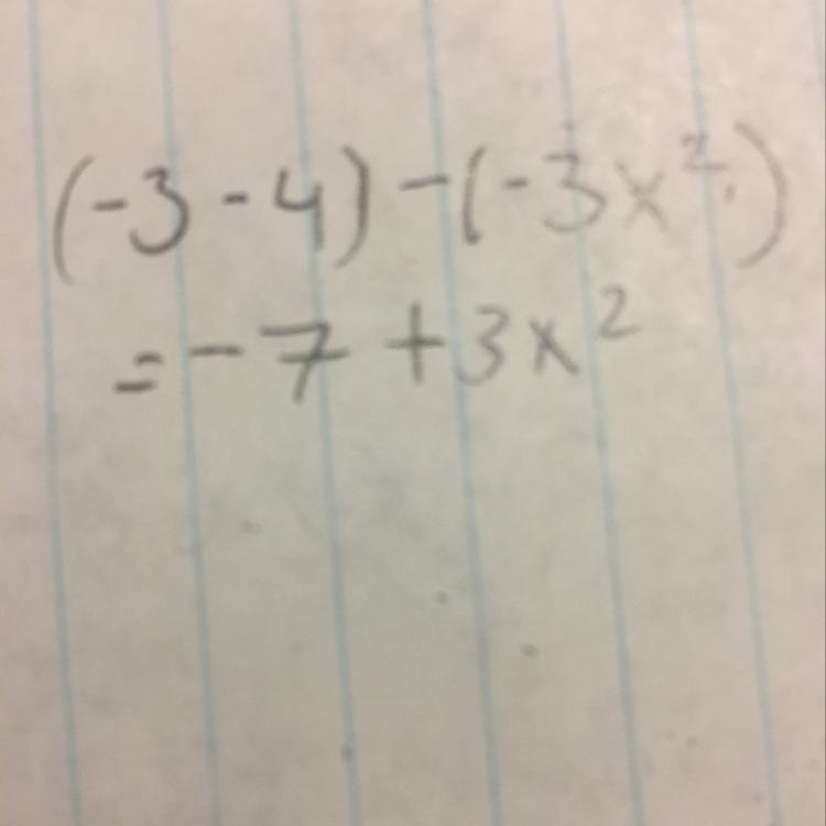 If x=-3,what is the value of |x-4|-x^2-example-1