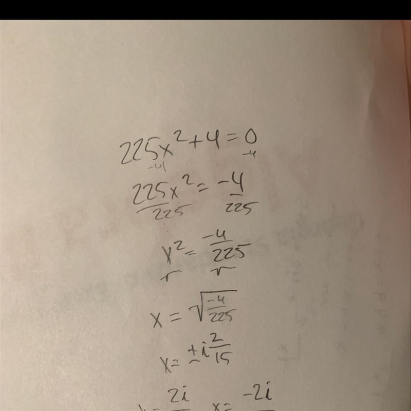 Solve the equation 225x^2+4=0-example-1