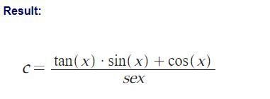 Tan(x)sin(x)+cos(x)=sec(x)-example-1