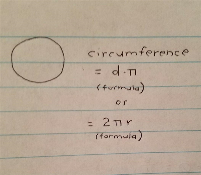 Describe the relationship between the circumference and the diameter of a circle. a-example-1