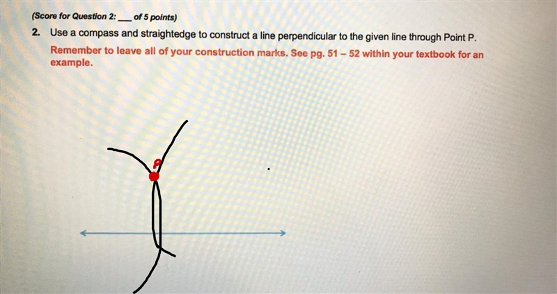 Please help, I don’t know how to do this. Use a compass and straightedge to construct-example-1