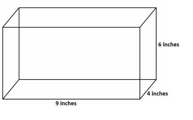 Wren’s first display box is 6 inches long, 9 inches wide, and 4 inches high. What-example-1