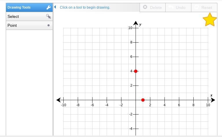 Use the drawing tool(s) to form the correct answers on the provided graph. On the-example-2