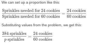 stans cookie recipe makesz 24 cookies and calls for exactly 384 sprinkles. he willl-example-3