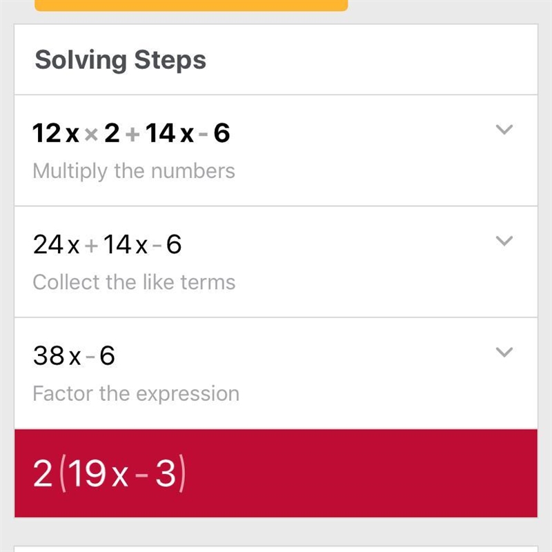 Factor the expression 12x2 + 14x - 6. You must show your work. please help me-example-1