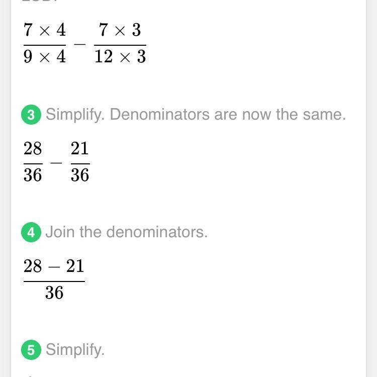 7/9 - 7/12 in simplest form​-example-1