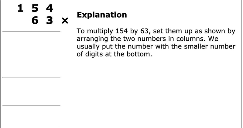 What is 154 times 63​-example-1