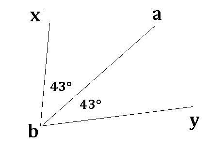 Which of the following is the measure of xba if ray ba bisects xby which measures-example-1