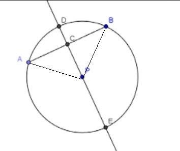 If a diameter intersects a chord of a circle at a right angle, what conclusion can-example-1