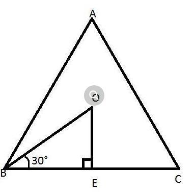 The perimeter of equilateral triangle ABC is 81/3 centimeters, find the length of-example-1