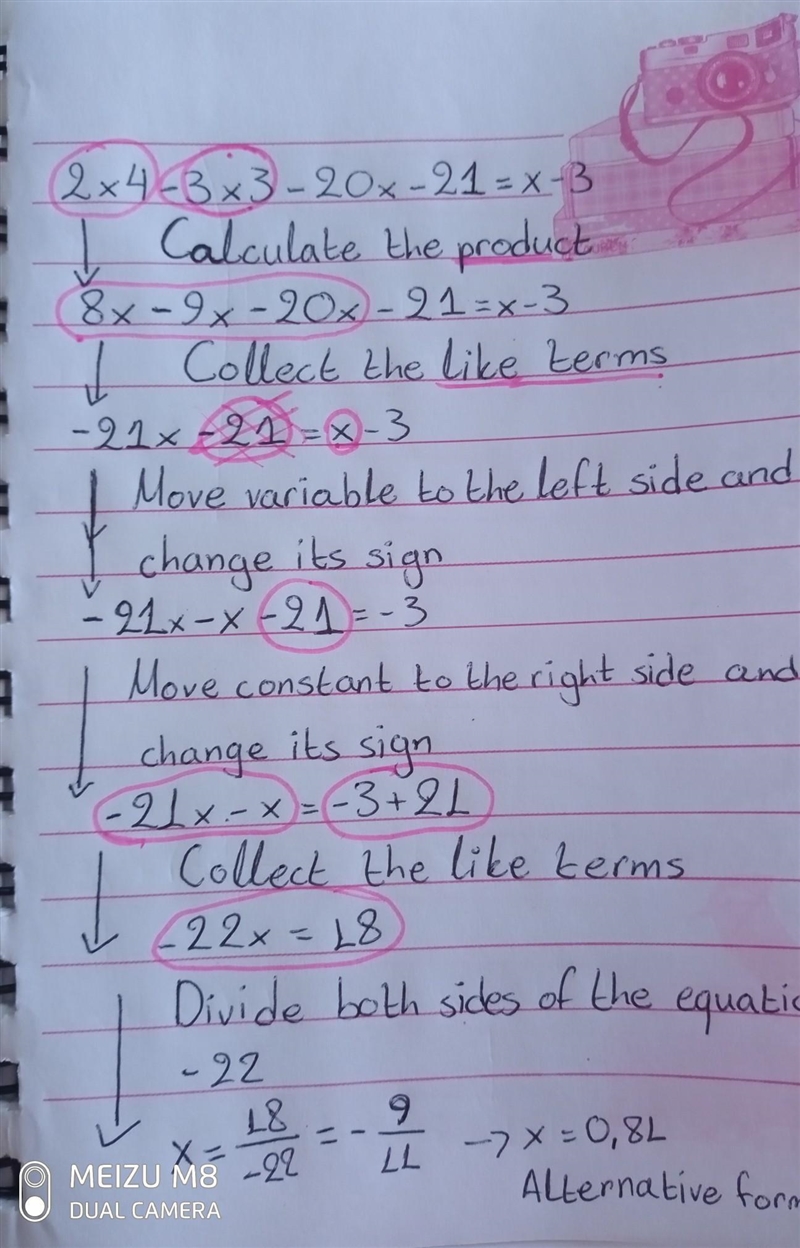 Using synthetic division, find (2x4 - 3x3 - 20x - 21) = (x - 3).-example-1