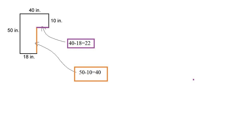 Help pls ;-; What is the perimeter of the figure? a. 180 in. b. 64 in. c. 65 in. d-example-1