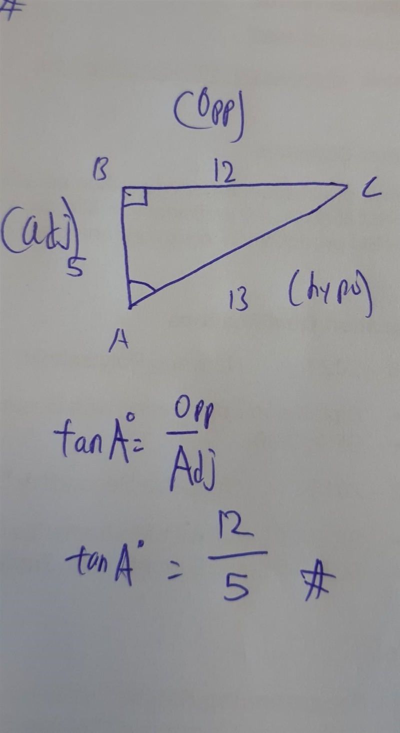 Find the value of each trigonometric ratio-example-1