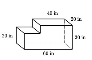 How much space is inside the fort?-example-1