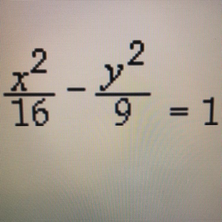 Find the equations for the asymptotes of the hyperbola.-example-1