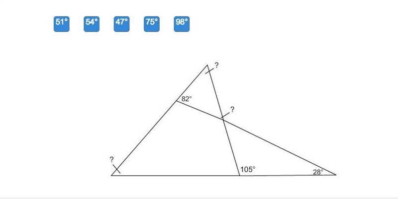 In the figure, the combined measurement of angles A, E, and K is 127° and angle G-example-1