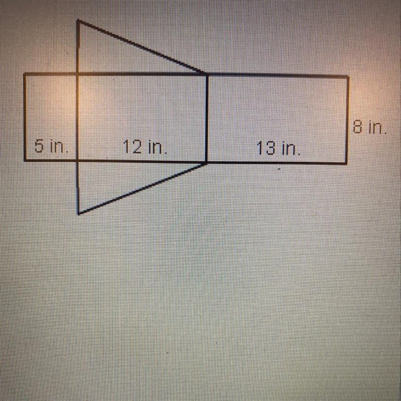 I really need help!!! use the net to find the surface area of the prism.-example-1