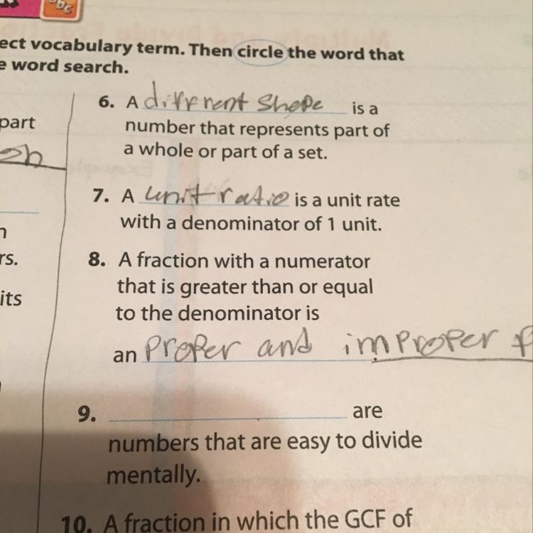 Blank are numbers that are easy to divide mentality Ps. The question is number 9-example-1