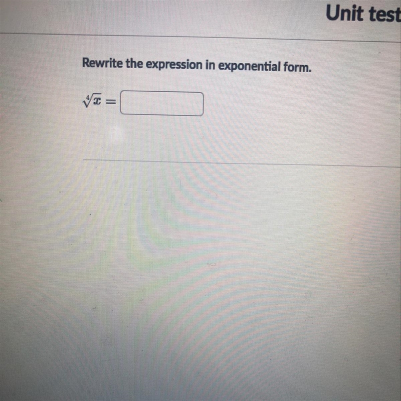 Rewrite the expression in exponential form-example-1