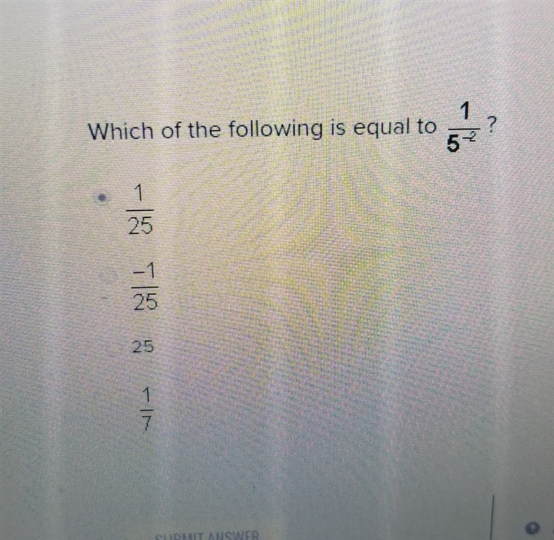 Which of the following is equal...please help-example-1