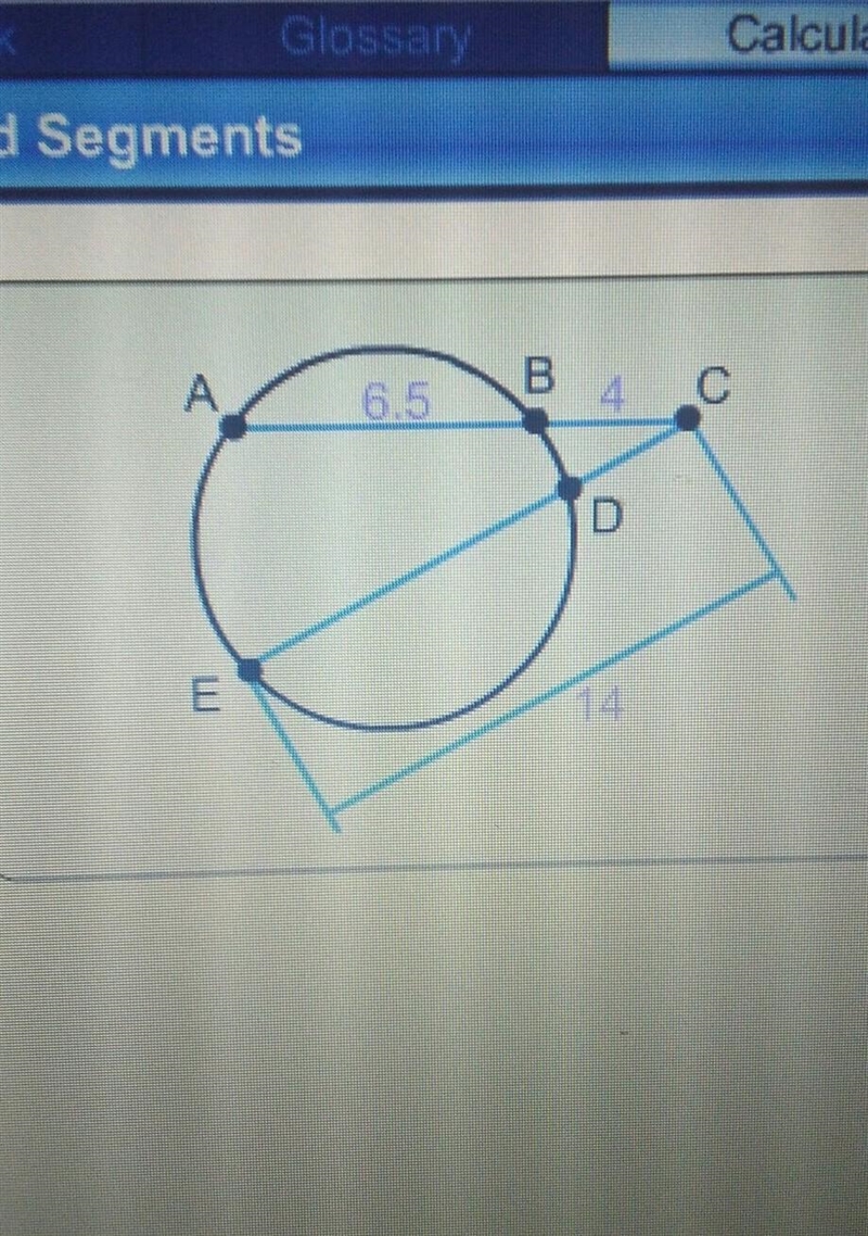 What is the measure of secant dc​-example-1