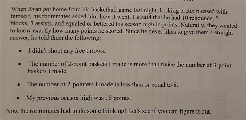 Please help I need the 3 equations to solve for each type of point. ​-example-1