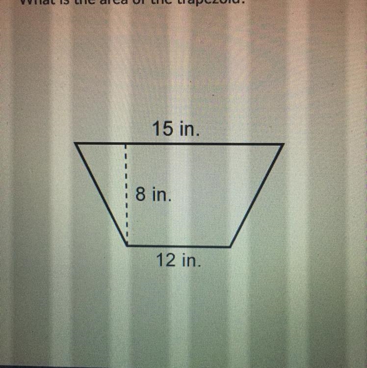 What is the area of the trapezoid-example-1