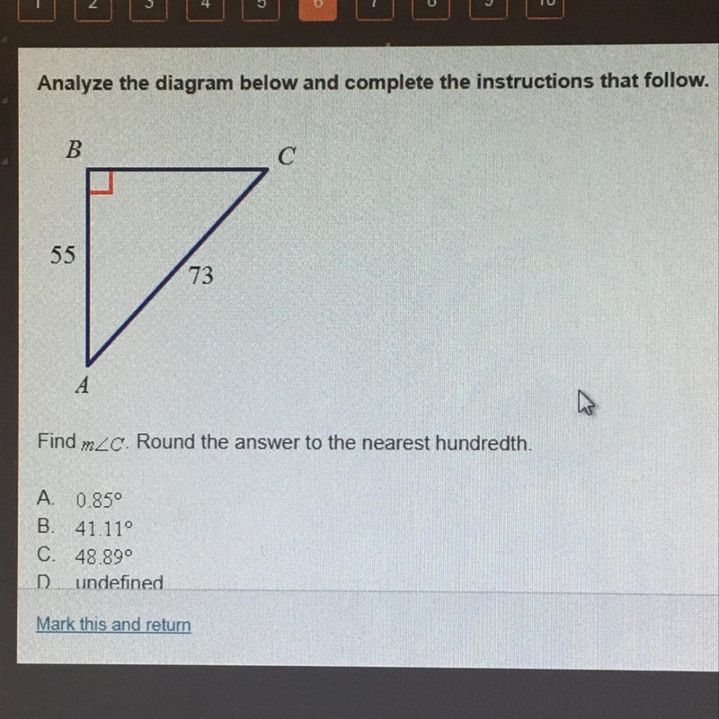 Find C round the answer to the nearest hundredth-example-1