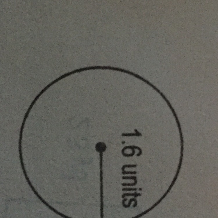 What is the area of this circle rounded to the nearest whole number (show work)-example-1