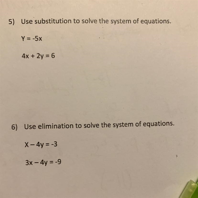 I need help with both of these sooo bad. for algebra!!-example-1