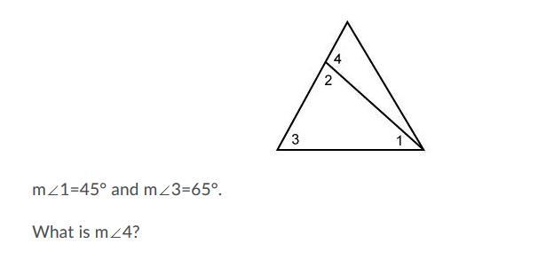 Help me ASAP plzzzzzz A)20 degrees B)45 degrees C)70 degrees D) 110 degrees-example-1