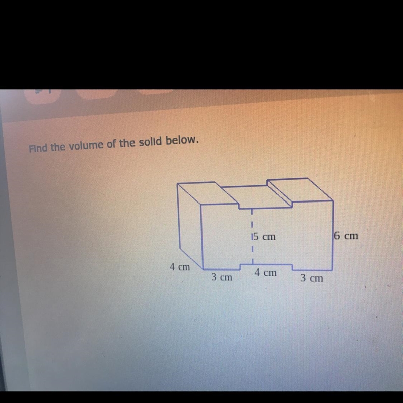 Find the volume of the solid?-example-1