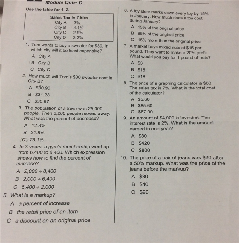 Module 5 Proportions & Percent Need help ASAP-example-1