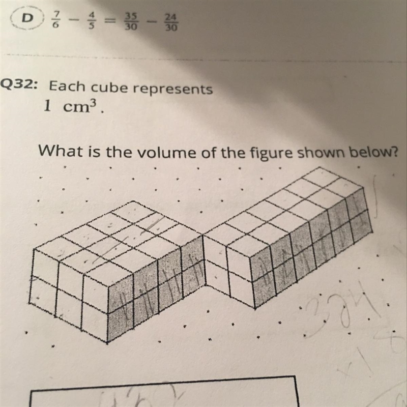 Question 32 my son needs help and I don’t know math-example-1