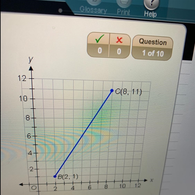 What is the midpoint of BC-example-1