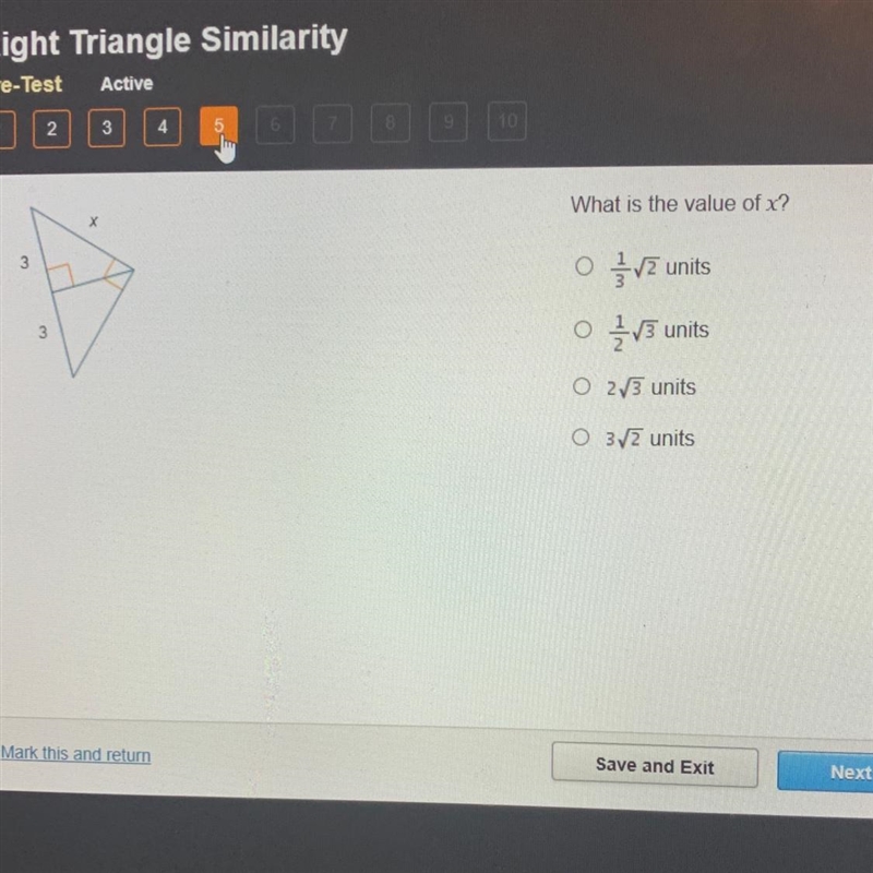 What is the value of x-example-1