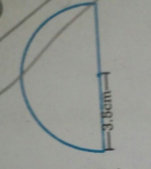 Find the perimeter of given figure: [the answer in book is given 18cm but it doesnt-example-1