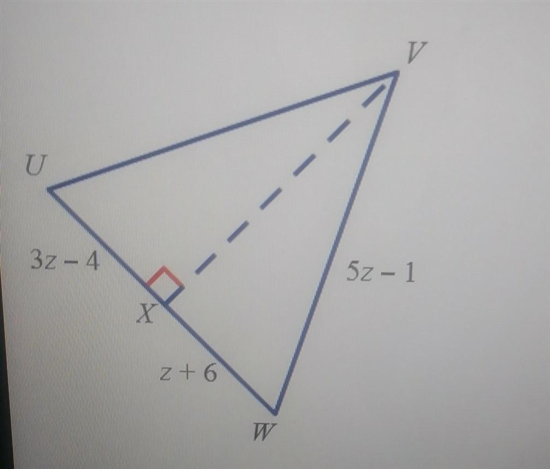 If VX is the bisector of V, find the perimeter of VUW. A 35 B. 46 C. 58 D. 70​-example-1