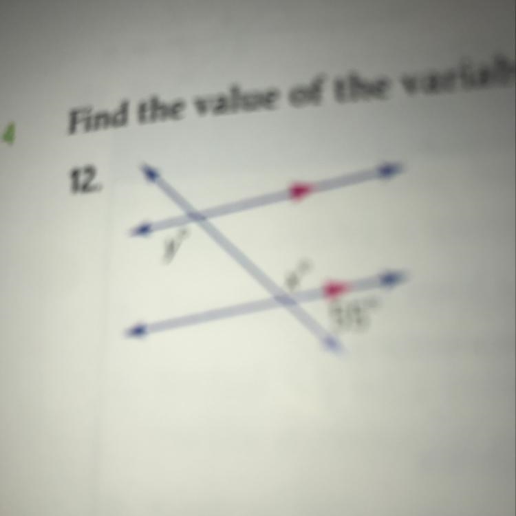 Find the value of x and y-example-1