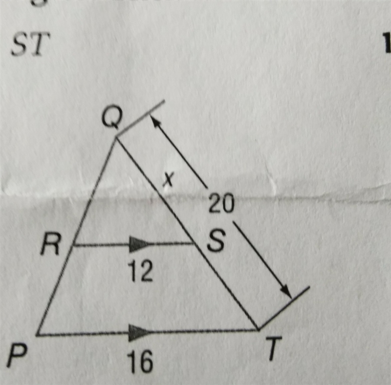 Identify the similar triangles. then find the measure pleasee *its due today at 1:05*​-example-1